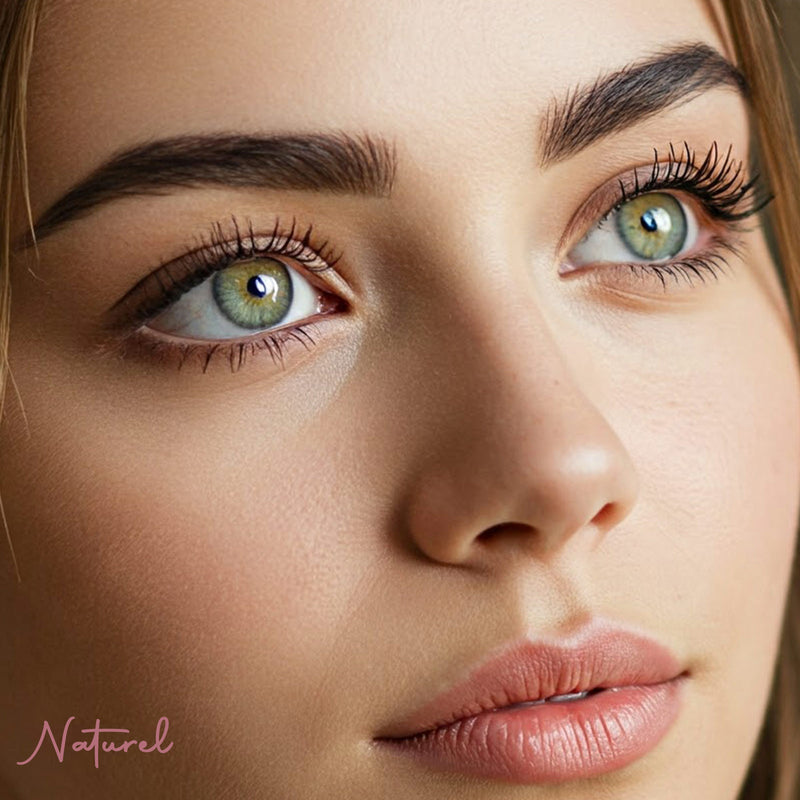 Naturel | Faux cils naturels en fibres de chanvre 100% végétales - Biodégradables - Végan