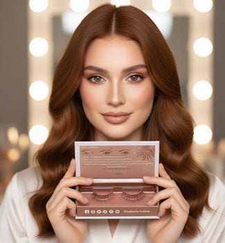 Naturel | Faux cils naturels en fibres de chanvre 100% végétales - Biodégradables - Végan